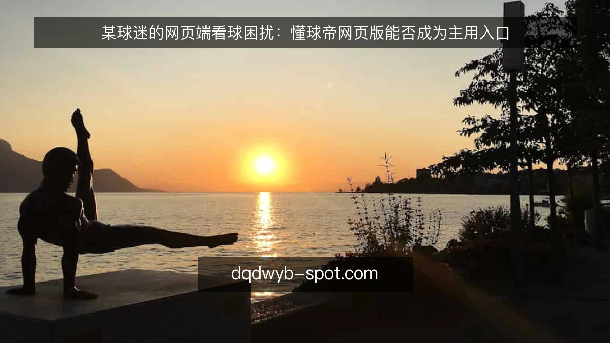 某球迷的网页端看球困扰：懂球帝网页版能否成为主用入口